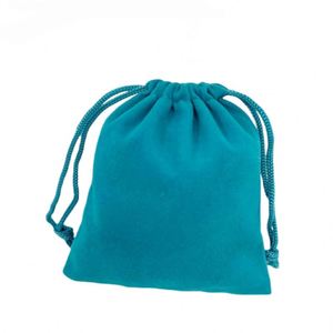 Bolsa de Terciopelo con Cordón para Cosméticos y Joyas, Bolsa de Regalo de Terciopelo de Doble Cara, Personalizable con Impresión de Logotipo - Product Image 5