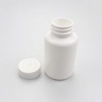Flacon à pilules en plastique avec bouchon résistant aux Chils, flacon à pilules en plastique HDPE/PET de 200ml
