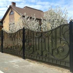 Valla <span class=keywords><strong>de</strong></span> hierro forjado ornamental con rollos forjados a mano y acabado recubierto <span class=keywords><strong>de</strong></span> polvo <span class=keywords><strong>para</strong></span> una belleza <span class=keywords><strong>de</strong></span> jardín duradera - Product Image 4