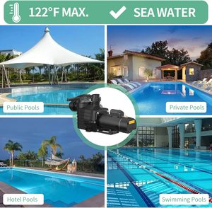 Pompe filtrante à deux vitesses Jade J18007E à grand débit avec <span class=keywords><strong>filtration</strong></span> et compatibilité eau salée pour piscines enterrées et hors sol - Product Image 6