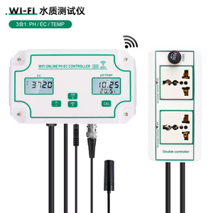 Analyseur de qualité de l'eau 3 en 1 Wifi, pH, EC, température, analyseur en ligne avec contrôle par application - Product Image 2