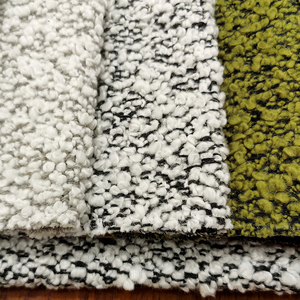 Tissu bouclé pour canapé, tissage à haute teneur en laine, teint en fil, respirant, lourd, édition originale - Product Image 3