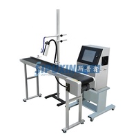 Guangzhou Sipuxin Imprimante à plat à injection continue automatique XP600 Tête d'impression Nouvelle machine à jet d'encre à code de date couleur unique Prix