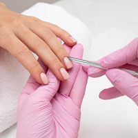 2 pièces - Poussoir et éliminateur de cuticules en acier inoxydable pour ongles des mains/des pieds - Soins professionnels de la pédicure - Nettoyage des ongles portable