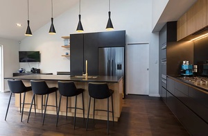 Isola Cucina Modulare in Legno di Betulla Massiccio di Alta Qualità, Ecologica e Impermeabile, Stile Moderno Italiano Personalizzabile - Product Image 6