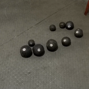 Bolas de acero para molino de bolas de oro, bolas forjadas de medios de molienda de cromo alto - Product Image 3