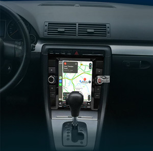 Tesla Vertical IPS Screen Android Car dps navigazione multimediale DSP Player per Audi <span class=keywords><strong>A4</strong></span> 2002-Radio 2008 video Stereo - Product Image 3