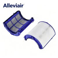Filter HEPA + Karbon Air Glass 970341-01 Pengganti HEPA untuk Dy-son TP06/HP06/HP09/PH02 Suku Cadang Pemurni Udara Penghilang Partikel 99,97%