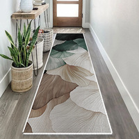 Nouveau design de tapis de couloir, tapis de salon sur mesure de grande taille, tapis rétro, tapis de couloir durables et lavables