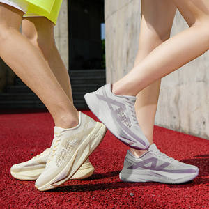 Scarpe da Corsa con Rete Sfumata Blu Chiaro e Giallo, Traspiranti e Leggere con Ammortizzazione, <span class=keywords><strong>Sneakers</strong></span> per Uomo e <span class=keywords><strong>Donna</strong></span> per Camminata Quotidiana - Product Image 5