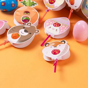 Nouveaux accessoires de décoration de Pâques, œufs de Pâques en papier, lapin, sucettes, décorations de fête - Product Image 2