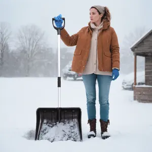 Aluminum Handle Cleaning Snow Remover Shovel Ice Scraper Snow Shovel For Car