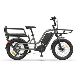Bicicleta eléctrica de tracción trasera de 500W de alta calidad, dos baterías, + 10ah 10ah, bicicleta de carga eléctrica de largo alcance, bicicleta E, no incluye batería - Product Image 3