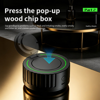 Fumeur à whisky électrique, infuseur de fumée pour vin, machine à fumer automatique, appareil à fumer les boissons portable, bar, ABS+PCB, moderne