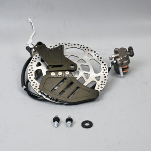 Sistema Freno Posteriore Inferiore HEXO con Staffa in Lega di Alluminio 6061 e Disco 2Cr13 per Moto Fuoristrada Ultra Bee - Retrofit/Aggiornamento - Product Image 1