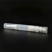 Tube vide pour brillant à lèvres 1,5 ml, 2 ml, 3 ml, 4 ml, 5 ml, contenant pour huile à cuticules, vernis à ongles, accessoires de maquillage, stylo rotatif avec pinceau