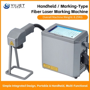 ハンドヘルドファイバーレーザープリンターテキスト日付会社ロゴアイコンカウンターマーキングステンレス鋼缶木プラスチックボトルゴム - Product Image 3