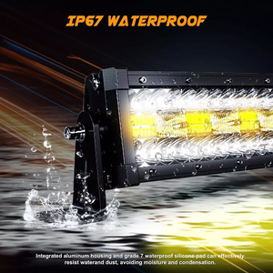 Le plus récent système d'éclairage automatique Offroad <span class=keywords><strong>4x4</strong></span> Barra LED Light 3 rangées Flood Spot Beam 32 pouces LED Light Bar pour voiture et camion - Product Image 3