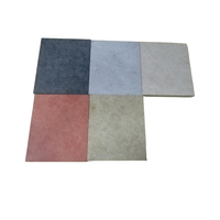 Panneau de fibres-ciment poli moderne, haute densité, sans amiante, imperméable et ignifuge pour murs intérieurs et villas (échantillon)