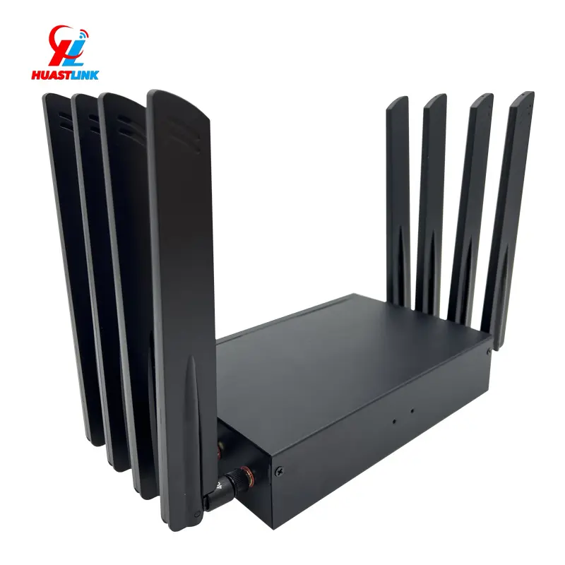 Roteadores de nível empresarial HC-G80 5G Modem personalizados OEM ODM 10 portas Wifi 6 5G Roteador sem fio Gigabit de banda dupla