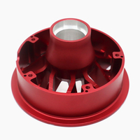 High-performance Cutting Tools Cnc Milling Lathing Drilling Silver Anodize Aluminum 6061 Sandblast Parts Customized Shape