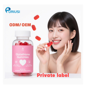 ODM OEM precio de fábrica glutatión cápsula blanqueamiento de la piel 98% glutatión gomitas - Product Image 1