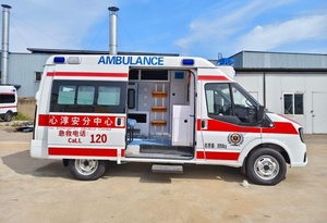 Ambulance JMC à prix direct usine, modèle Transit ICU 4x2, véhicule de secours médical d'urgence avec équipement ICU, à vendre - Product Image 4