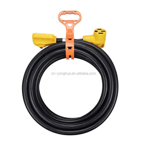 RV50-30FH 30ft 50amp điện dây điện RV mở rộng dễ dàng rút phích cắm thiết kế 6/3 + 8/1 đo NEMA nữ cuối bao gồm dây tổ chức - Product Image 1