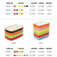 Vente en gros Offre Spéciale moderne camping plateau alimentaire coloré en mélamine rôti mélamine marmite assiettes à viande plateau rectangulaire service alimentaire
