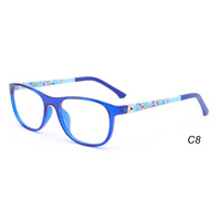 Mizilook-RB5126 Vente en gros de montures de lunettes optiques en silicone Tr90 pour enfants, montures de lunettes pour enfants