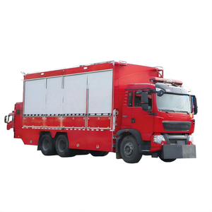 Camión de bomberos RC, vehículo de extinción de incendios, camión de rescate con agua y espuma para emergencias, camión de bomberos chino OEM personalizable - Product Image 1