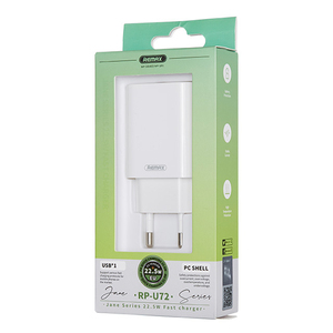 Cargador de Pared Universal USB para Teléfono Remax <span class=keywords><strong>RP</strong></span>-U72 CN EU UK Blanco para PC, 22.5W, Ajuste Automático de Corriente, Carga Rápida PD - Product Image 6