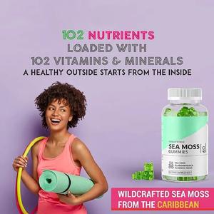 เยลลี่มอสจากทะเลออร์แกนิกทำความสะอาดร่างกายผลิตจากสารสกัดจากมอสจากทะเลไอริช - Product Image 4