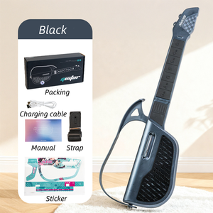 กีตาร์ไร้สายแบบพับได้ เครื่องดนตรี กีตาร์ของเล่นสำหรับเด็ก - Product Image 5