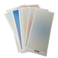 Feuille d'autocollants découpés à l'emporte-pièce de film arc-en-ciel étanche de 100x210mm en gros
