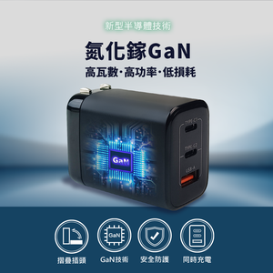 Chargeur USB-C rapide et fiable 67W pour Samsung, adaptateur secteur triple port, chargeur de téléphone haute vitesse - Product Image 3