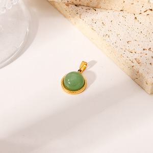 OEM Women's 18K Gold Plated Stainless Steel Pendant Fashion Jewelry <b>Accessories</b> Stylish Necklace for <b>Wedding</b> Anniversary Gift - Product Image 2