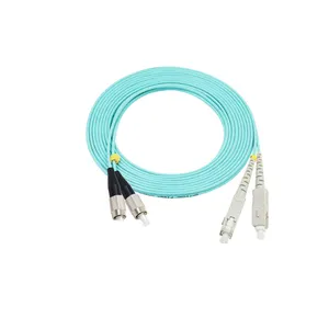 ST-ST OM3 Optical Fiber Patch Cord Multi Mode PVC 50/125 Patch Cord 2 Core 2.0mm Patch Cord