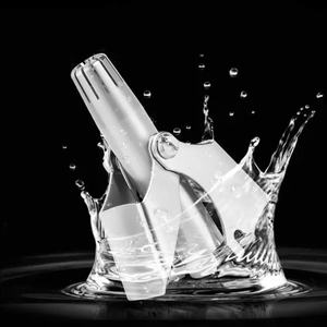 Wholesale <b>Men</b> Nose <b>Hair</b> Cleaning <b>Brush</b> Stainless Steel Manual Trimmer <b>for</b> Shaver Washable Portable Ear - Product Image 1