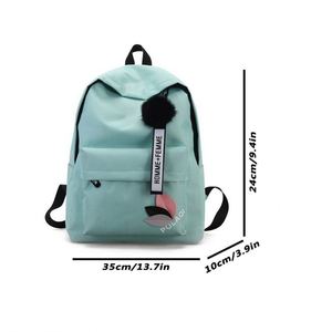 2025 Korean-Style Simple Large-Capacity Primary School Bag Polyester 600D Zipper Student's <b>Backpack</b> Bag - Product Image 6