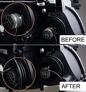 Faros para Camión, Luces para Motocicleta, Bombilla LED para Coche 12V 60W CSP 3570, Luz Delantera CSP Nueva para la Industria Automotriz, Haz Único 3800lm - Product Image 4