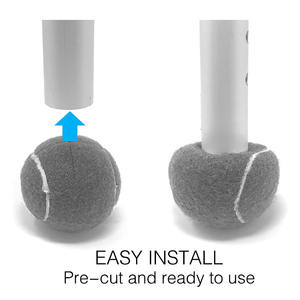 Balles <span class=keywords><strong>de</strong></span> <span class=keywords><strong>Tennis</strong></span> prédécoupées pour marcheur, meubles, jambes, protège-diapositives silencieux, ballons <span class=keywords><strong>de</strong></span> <span class=keywords><strong>tennis</strong></span> personnalisés pour chaise, vente en gros - Product Image 4