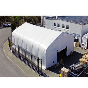 Tente de protection pour conteneurs en PVC à double treillis avec structure en acier galvanisé robuste - GAISHI - Meilleures ventes - Product Image 5