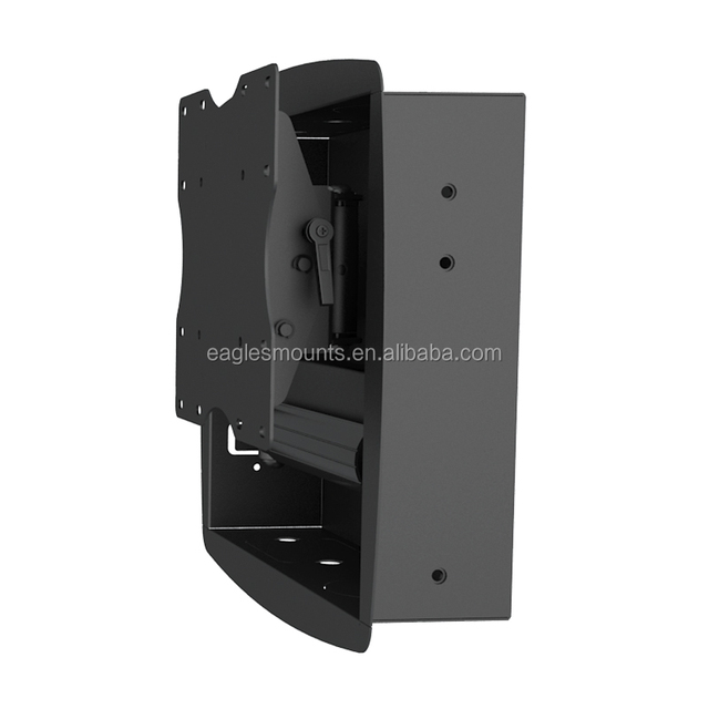 Recessed in Wall Small TV Full Motion TV Mount 30 Inch 40 Inch VESA 200x200 Single Arm