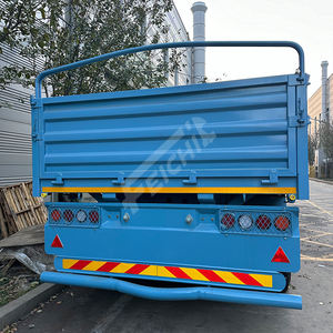 Semi-<span class=keywords><strong>remorque</strong></span> à 3 essieux avec panneau de protection latéral FEICHI, fabrication directe en usine - Semi-<span class=keywords><strong>remorque</strong></span> multi-essieux en acier haute résistance - Product Image 6