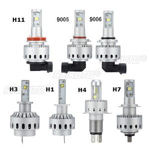 Bombilla LED para Faros Delanteros de Automóvil AutoLeader 7S, XHP-50 40W 8000LM H1 H4 H7 H11 9005 9006, Estilo Automotriz, 8000LM 50000hrs DC12-24V - Product Image 2