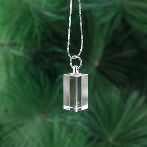 Nuevo Diseño, Venta al por Mayor, Collar de Cristal K9 en Blanco, Foto Personalizada, Grabado Láser 3D, Llavero de Cristal Rectangular <span class=keywords><strong>para</strong></span> Regalos - Product Image 4