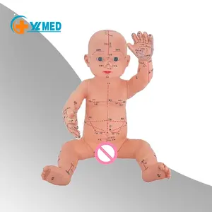 Baby, whole body, acupoint, meridian, teaching model, Traditional Chinese medicine, pediatric tuina, teaching, Training model