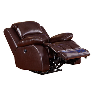 Leather Home Theater Sofa With Electric Function And Storage <b>Coffee</b> <b>Table</b> For Living Room And Home Cinema - Product Image 4