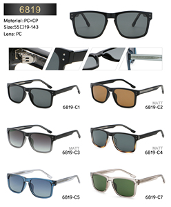 Gafas de Sol de Moda con Logotipo Personalizado de Fábrica, Modelo 2026 Clásico, Cómodas, Montura Completa, Ligeras, Protección UV400, para Exteriores - Product Image 4